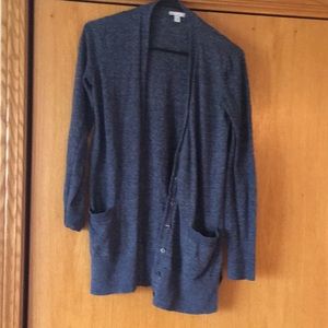 Navy blue cardigan